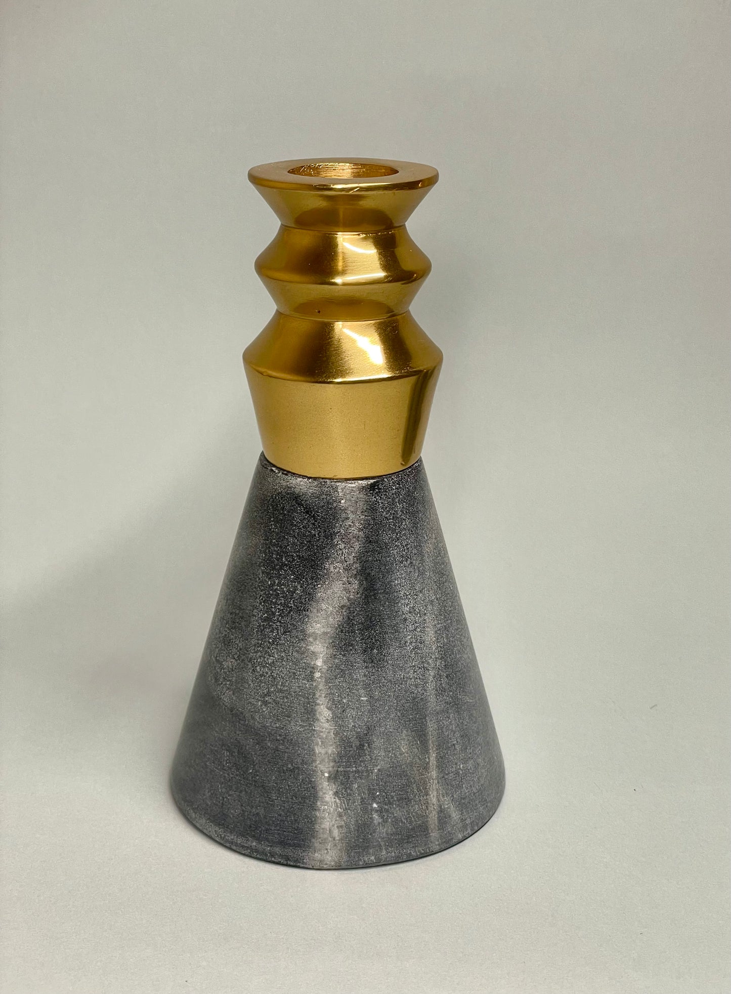 Castiçal Stone Gold